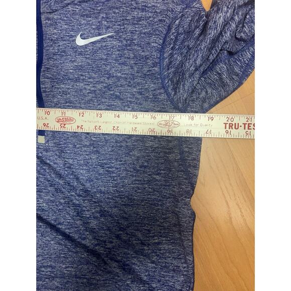 Nike Running Dri-Fit USA Quarter Zip Sweatshirt Breathable Blue Mens Size Medium - Picture 4 of 9